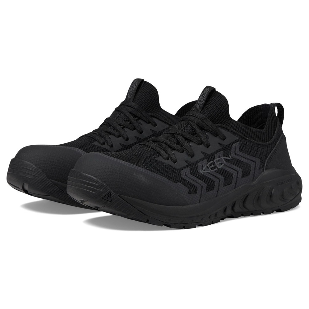 Keen Black Arvada Shift Work Sneakers comp toe. - Picture 8 of 8